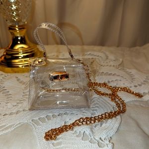 Small translucent purse